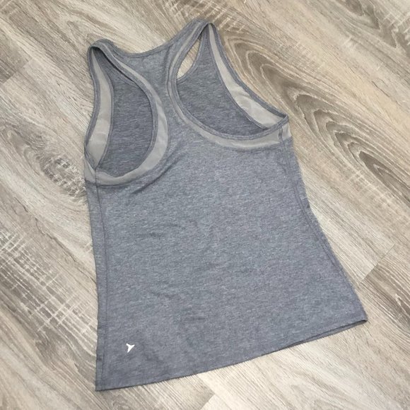 Old Navy Activewear Racerback Tank Top Womens Go Dry Small Heather Grey - Picture 2 of 4